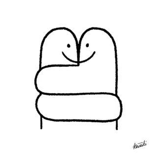 Plakat "Hug" Daniela Kowackiego
