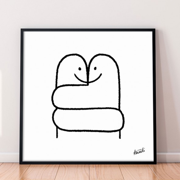 Plakat Hug Plakat Hug