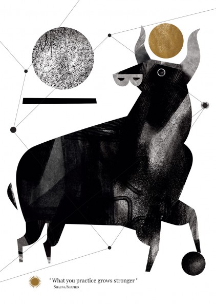 Plakat Go stronger Plakat Go stronger