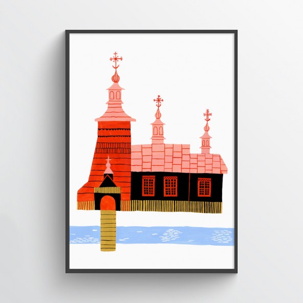 Plakat Cerkiew Paraskewy