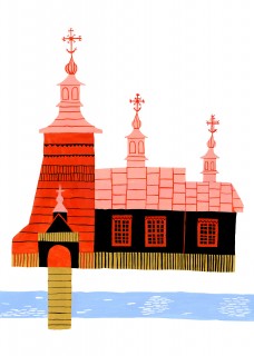 Plakat Cerkiew Paraskewy