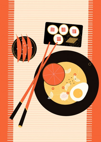 Asian Set Poster Asian Set Poster