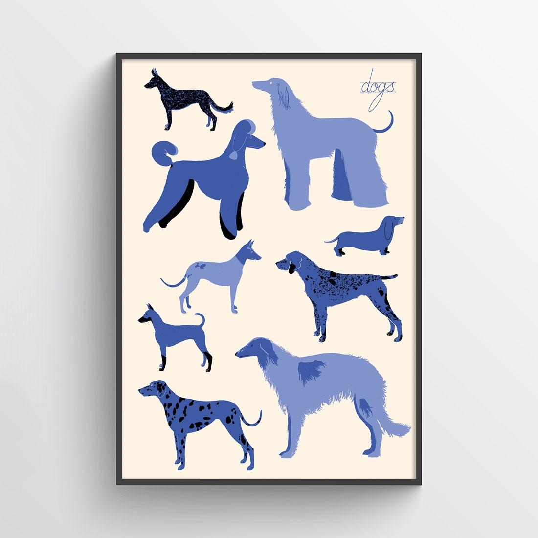 Plakat "Dogs" Kai Wojtygi