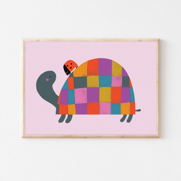 Plakat Żółw Stefan Plakat Żółw Stefan