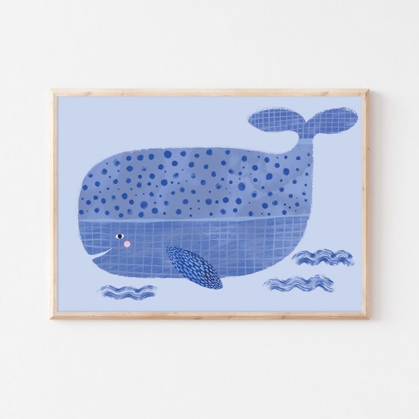 Whale Poster Whale Poster