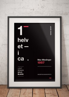 Plakat Helvetica II 2