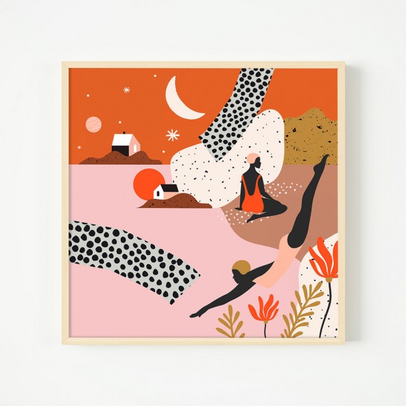 Plakat Wyspy szczęśliwe