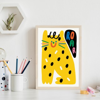 Plakat "Roar" Susie Hammer 2