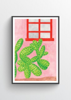Plakat Kaktus 2