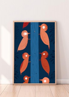 Plakat Dzięcioły 2