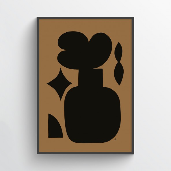 Christmas Flower Poster