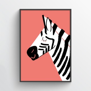 Plakat Zebra 2