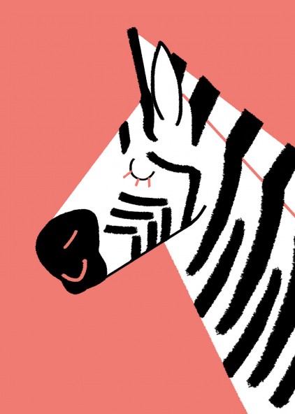 Plakat Zebra Plakat Zebra