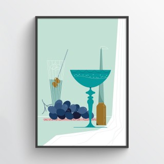 Plakat Wine pairing II 2