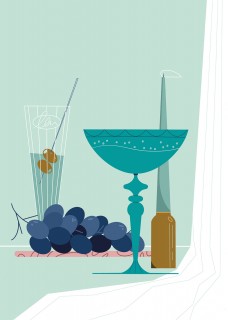 Plakat Wine pairing II