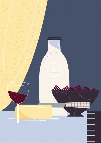 Plakat Wine pairing I Plakat Wine pairing I