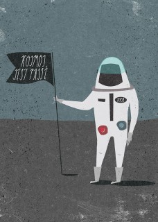 Plakat Kosmos jest passe