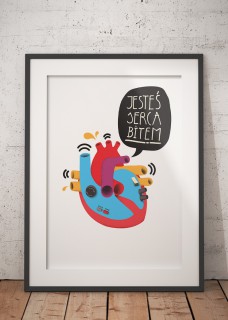 Plakat Jesteś serca bitem II 2