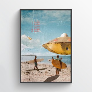 Plakat Ufo Bartosza Walata 2