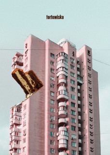 Plakat Bartosza Walata "Tortowisko"