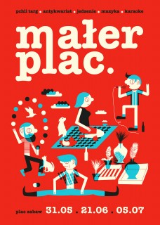 Małer Plac Art Print