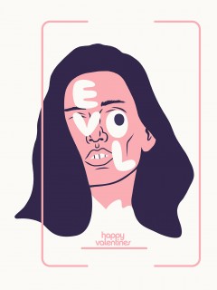 Evol Art Print