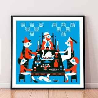 The King Art Print 2
