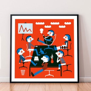 The Office Art Print 2