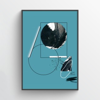 Plakat Geometria kosmosu 2