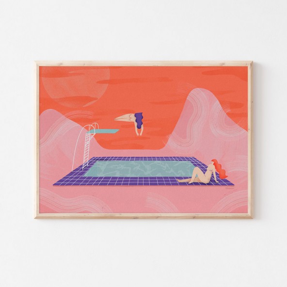 Basen na Marsie Poster Basen na Marsie Poster