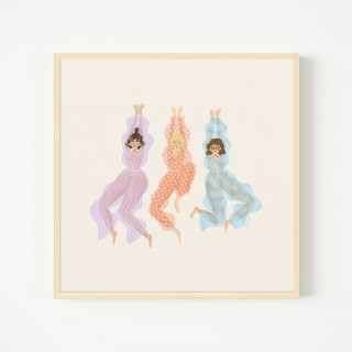 Pyjama threesome Poster 2