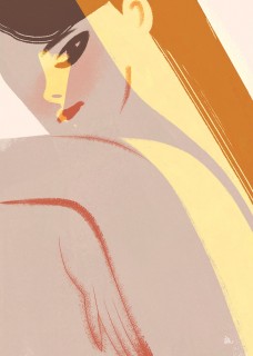 plakat Blush