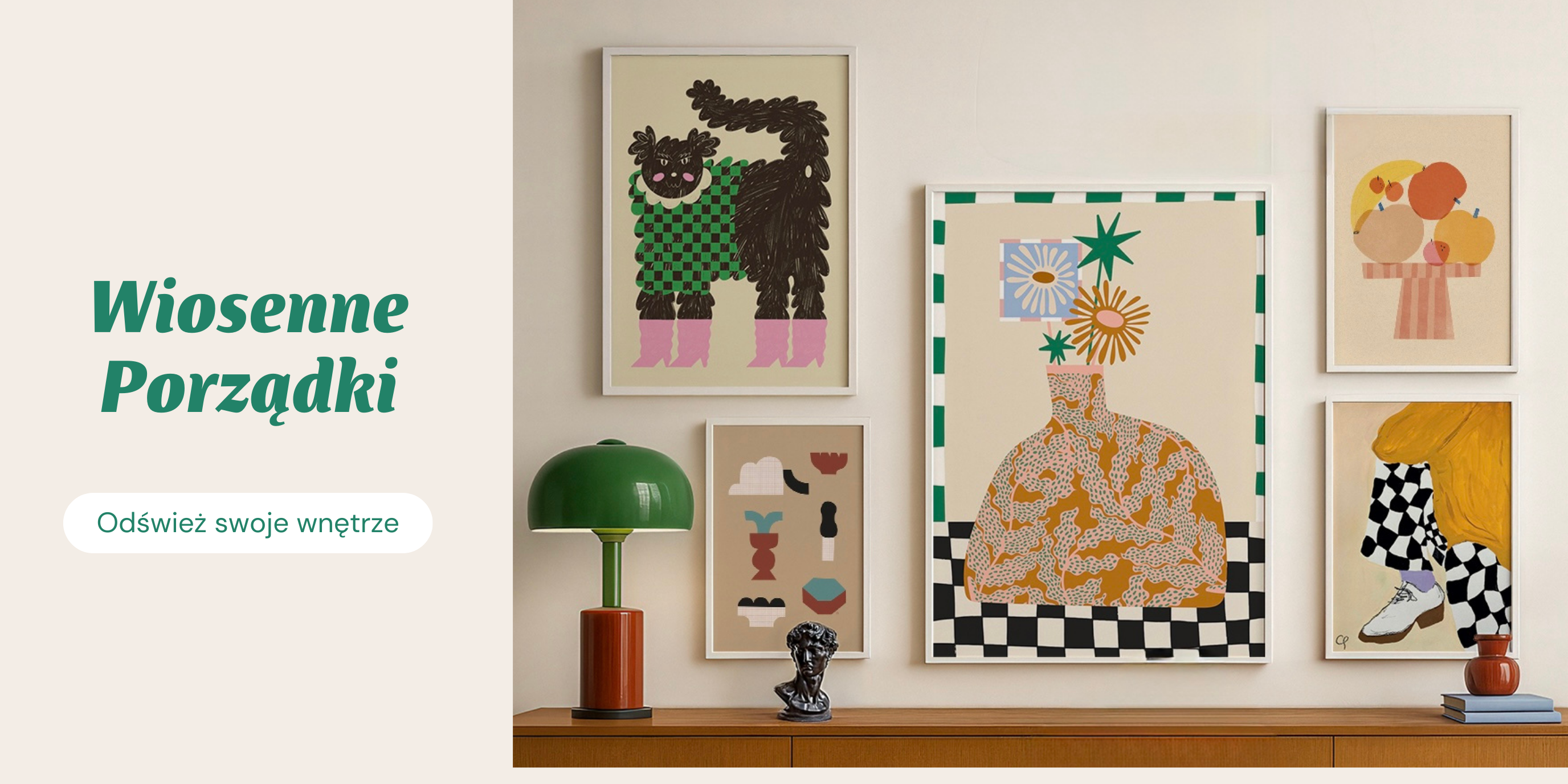 Plakaty na wiosenne porządki