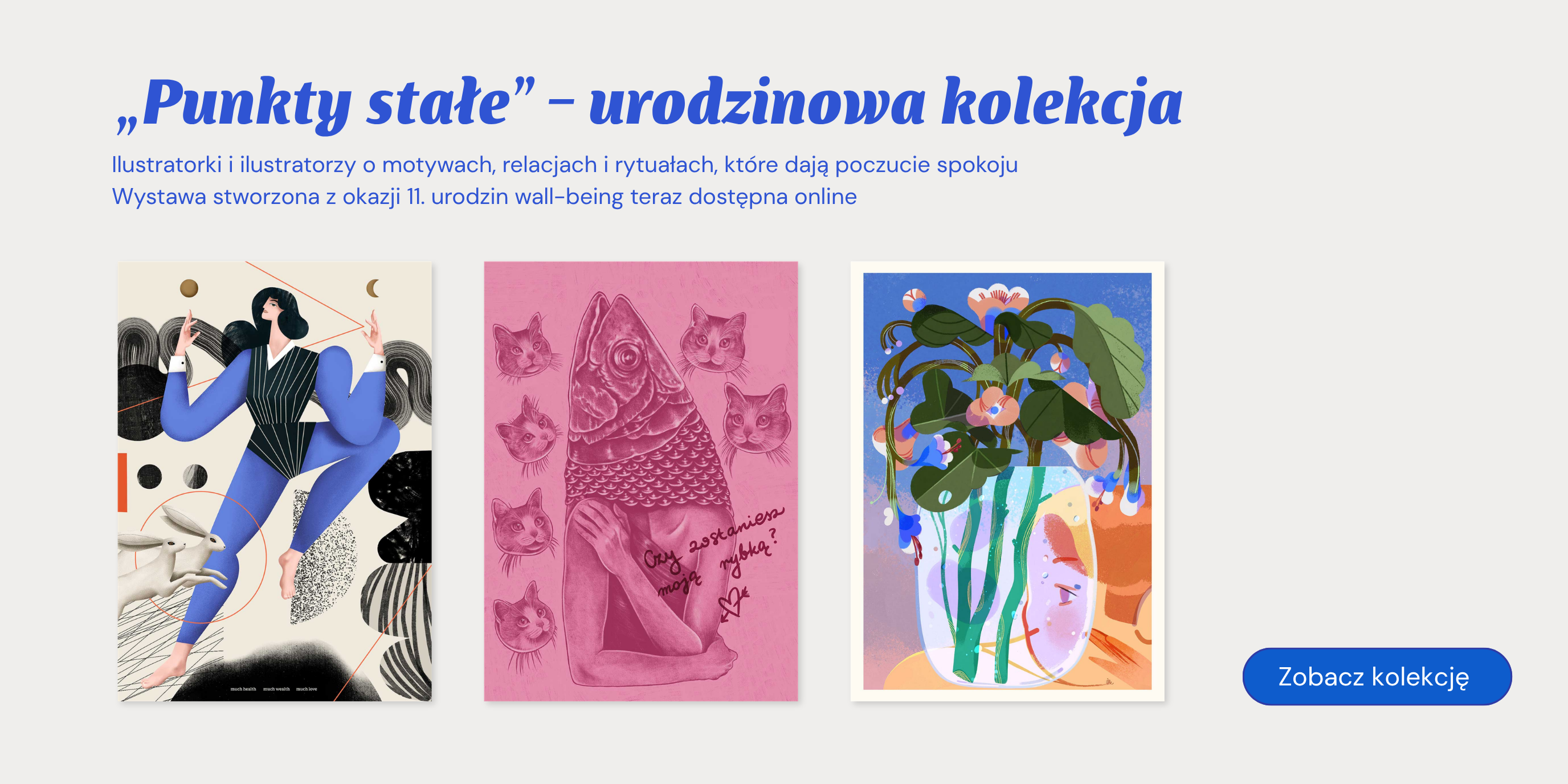 Plakaty wystawa Punkty stałe