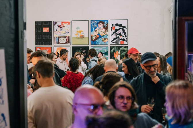 Wystawa "Punkty stałe", czyli tak świętowaliśmy 11. urodziny wall-being! 